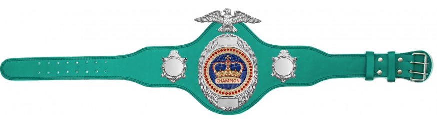 CHAMPIONSHIP BELT - PLT288/S/BLUGEM - AVAILABLE IN 4 COLOURS CHAMPIONSHIP BELT - PLT288/S/BLUGEM - AVAILABLE IN 4 COLOURS